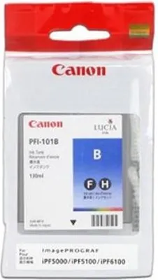 Obrázek produktu pro Canon PFI-101B, Modrá, Inkoust na pigmentové bázi, 130 ml, 1 kusů