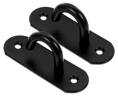Produktbild von 2 Stück Edelstahl Wandanker für Widerstandsbänder und Hängematten, Schwerlast Deckenhaken für Indoor Fitness