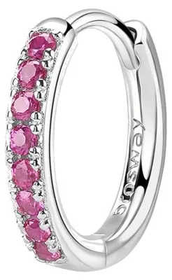 Produktbild von Stilvolle runde einzelne Ohrringe Fancy Passion Ruby FPR85