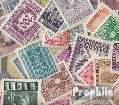 Produktbild von Briefmarken Österreich 50 verschiedene Marken postfrisch