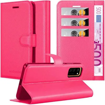 Obrázek produktu pro Cadorabo Case for Honor View 30 Protective Case in Pink Pouzdro na mobilní telefon s magnetickým zavíráním