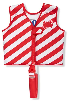 Produktbild von Swim Essentials Schwimmweste – Rot/Weiß – Crabby - 3/6 Years