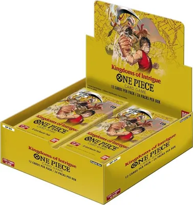 Produktbild von One Piece Card Game - Königreiche der Intrige Booster Display OP04 (24 Packs) - DE