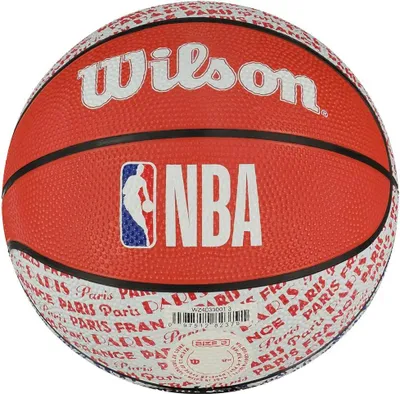 Zdjęcie produktu dla Wilson Nba City Paris Mini Basketball Red 3 Red 3