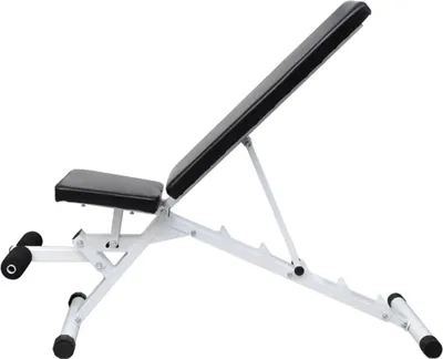 Produktbild von vidaXL Hantelbank mit Langhantel und Kurzhantel Set 60,5 kg