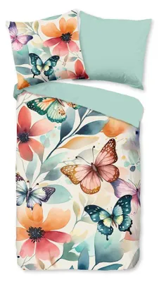 Productafbeelding van Good Morning Dekbedovertrek "Vallee" - Multi - (135x200 cm) - 100% Katoen