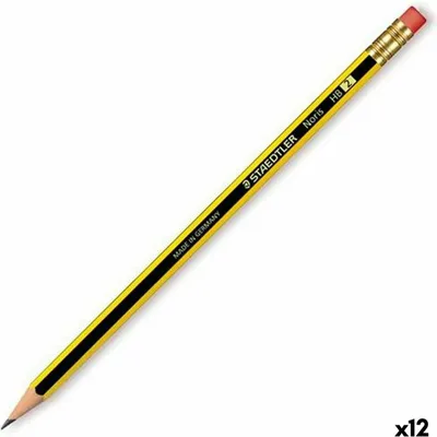 Produktbild von Staedtler Noris, HB, Schwarz, Gelb, PEFC, 2 mm, 12 Stück(e), Deutschland