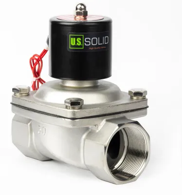 Magnetventil 2" G, 220V AC, normal geschlossen, VITON-Dichtung