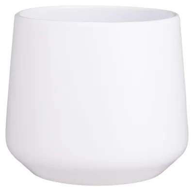 Produktbild von Mica Decorations Blumentopf - weis - matt - Keramik - 18/D21 cm