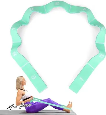 Immagine prodotto di Fascia elastica da fitness in lattice per yoga e pilates