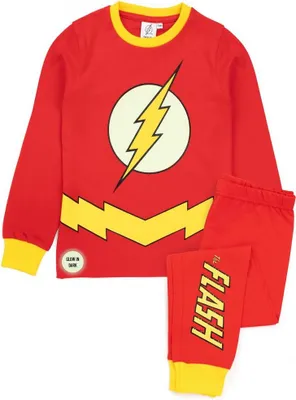 Obrázek produktu pro The Flash - Chlapecké pyžamo svítící ve tmě NS6870 (116-122) (červená/žlutá)