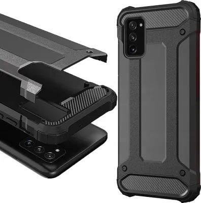 Immagine prodotto di Custodia ibrida blindata Samsung Galaxy A03S Nero