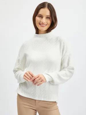 Produktbild von Orsay Weißer gemusterter Damenpullover 180203001000__L
