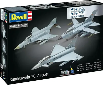Zdjęcie produktu dla Revell Geschenkset 70 Jahre Bundeswehr: Airplanes 1:72