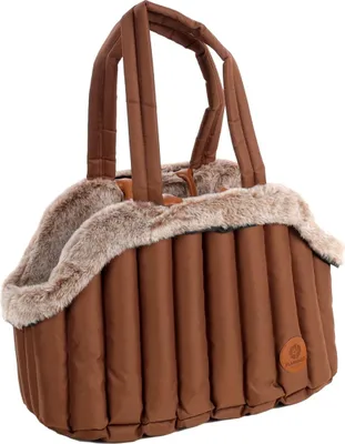 Produktbild von Flamingo Tragetasche Tuke braun, Maße: 41 x 28 x 30 cm