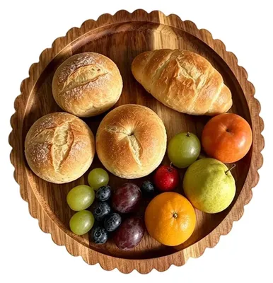 Produktbild von Holztablett für dekorative Zwecke - 21 cm