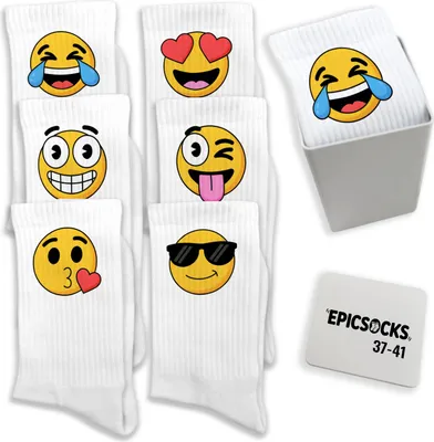 Produktbild von epicsocks EmotiFeet Socken in 37-41 im