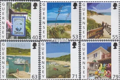 Produktbild von Briefmarken GB - Guernsey 2013 Mi 1423-1428 (kompl.Ausg.) postfrisch Herm Ansichten