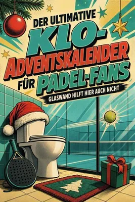 Produktbild von Der ultimative Klo-Adventskalender für Padel-Fans