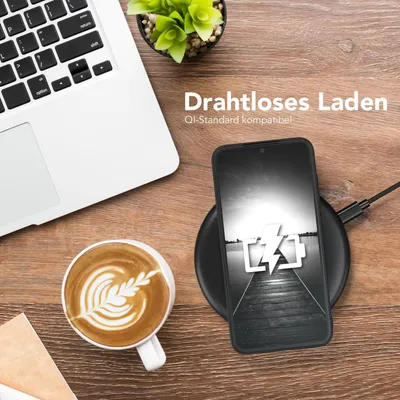 Produktbild von EAZY CASE - TPU Hülle für Samsung Galaxy S24 Plus, TPU Case stoßfeste Handyhülle, weiches Cover mit Kameraschutz, Silikonhülle in Schwarz