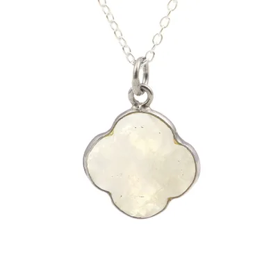 Produktbild von AILORIA CAPUCINE Halskette "Silber Regenbogen-Mondstein"
