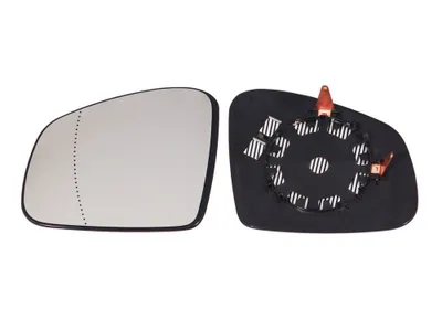 Produktbild von ALKAR Spiegelglas Außenspiegel Links für RENAULT Twingo III Schrägheck (BCM) Asphärisch 6451191