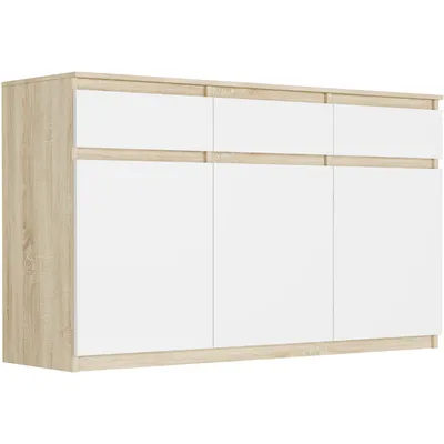 Produktbild von Framire Kommode - Eiche Sonoma Mix - 120 x 40 x 98 cm - Modern S-3