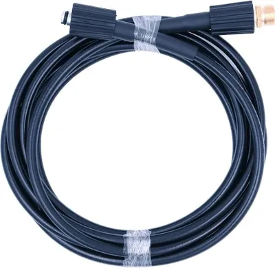 Immagine prodotto di Tubo per idropulitrice 5800 PSI 5 metri - 16 piedi x 1/4 di pollice con PIN M22 14 mm - Tubo di ricambio per idropulitrice