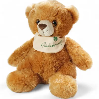 Immagine prodotto di Orsetto Carl Dick seduto con sciarpa portafortuna, ca. 24 cm 3493 peluche, peluche, peluche