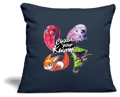Produktbild von Spreadshirt Miraculous Choose Your Kwami Kissenbezug 45x45 cm, One size, Navy