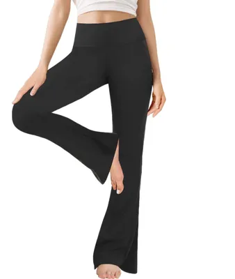 Produktbild von Omgoods – Yogahose mit weitem Bein und hoher Taille für Damen