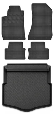 Immagine prodotto di Tappetini gomma SolidTread + bagagliaio per Alfa Romeo 159 2006-2011 5 pezzi