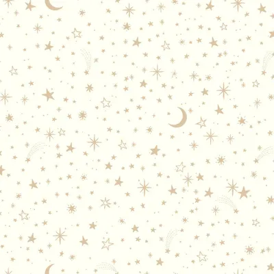 Obrázek produktu pro samolepicí tapeta Sparkle Stars 52 x 500 cm bílá/zlatá