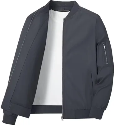 Produktbild von Herrenjacke leicht, Bomberjacke, Militär Windbreaker, für Outdoor