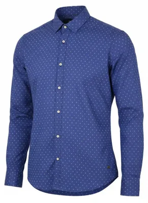 Imagen del producto de Camisa de algodón azul