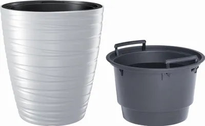 Produktbild von Blumentopf Maze – Weiss – Pp-Dbmz300