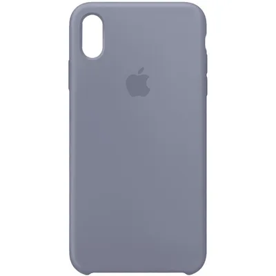 Produktbild von Apple iPhone Xs Max Hülle - Silikon - Soft Case, Backcover - Grau