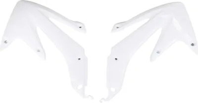Produktbild von Kühlerverkleidung UFO PLAST 2-teilig Abdeckung Kühler für Honda CRF X 450 ccm Bj. 2008 - 2016, Farbe:weiß OEM