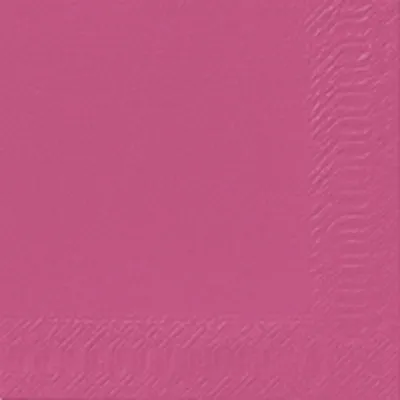 Produktbild von Duni Cocktail Servietten fuchsia 3lagig Tissue 24x24cm 20 Stück