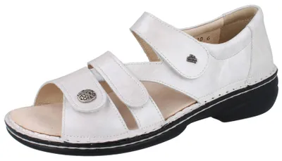 Zdjęcie produktu dla FINN COMFORT Biella Soft sandały damskie skóra z efektem srebra : 37 Rozmiar buta: 37