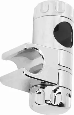 Image de Support réglable pour barre de douche, en ABS, pour barres de 25 mm