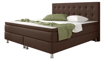 Produktbild von Inter Handels Boxspringbett Köln, 180x200, Braun