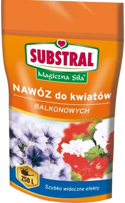 Obrázok produktu pre Hnojivo pre balkónové rastliny 250 g SUBSTRAL