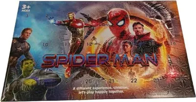 Obrázek produktu pro Adventní kalendář - Spider-man 24 figurek.