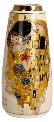 Produktbild von Vase 18,5 cm Der Kuss von Gustav Klimt Artis Orbis