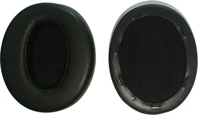 Image de INF Coussinets d'oreille pour casque Sony XB910N Coussinets de remplacement Coussinets d'oreille de remplacement 1 paire Le noir