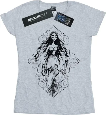 Produktbild von Corpse Bride - T-Shirt für Damen BI14102 (S) (Grau)