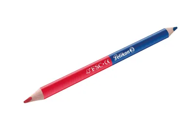 Produktbild von Pelikan 810838 Buntstifte Blau, Rot 1 St