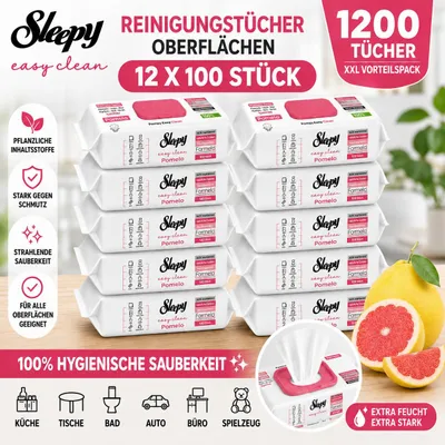 Produktbild von Sleepy Easy Clean Pomelo 12x100