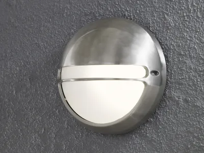 Produktbild von Konstsmide Torino Rund Aluminium, opales Acrylglas 7333-000